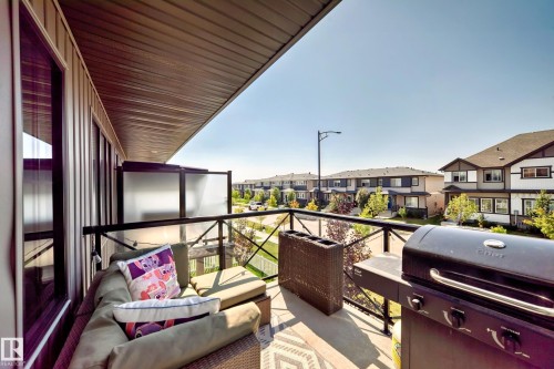 1077 Cy Becker Road, Edmonton, AB - Outdoor With Balcony With Exterior