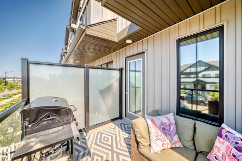 1077 Cy Becker Road, Edmonton, AB - Outdoor With Balcony With Exterior