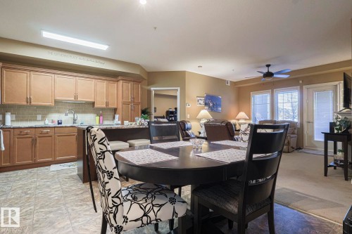 116 4450 Mccrae Avenue Nw, Edmonton, AB - Indoor Photo Showing Dining Room