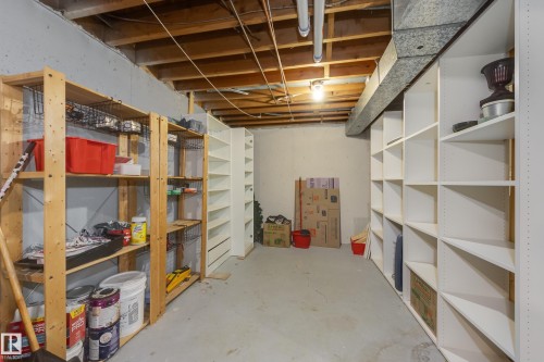161 Royal Road, Edmonton, AB - Indoor Photo Showing Basement