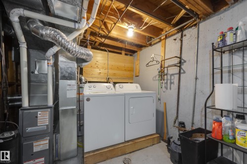 161 Royal Road, Edmonton, AB - Indoor Photo Showing Basement