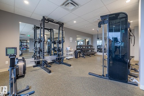 805 12141 Jasper Avenue, Edmonton, AB - Indoor Photo Showing Gym Room
