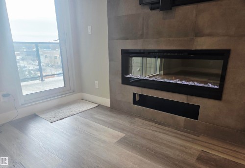 736 200 Bellerose Drive, St. Albert, AB - Indoor With Fireplace