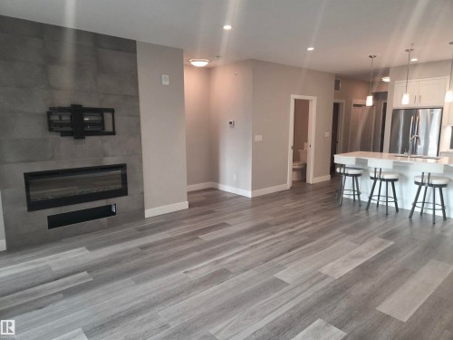 736 200 Bellerose Drive, St. Albert, AB - Indoor With Fireplace