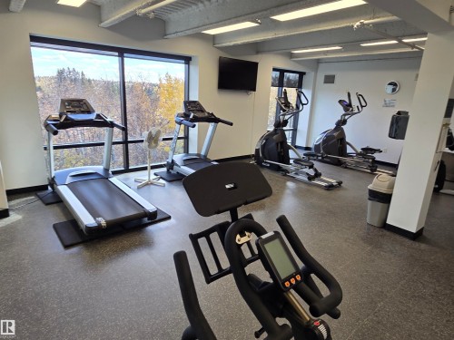 736 200 Bellerose Drive, St. Albert, AB - Indoor Photo Showing Gym Room
