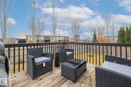 17504 13 Avenue, Edmonton, AB - Outdoor With Deck Patio Veranda With Exterior