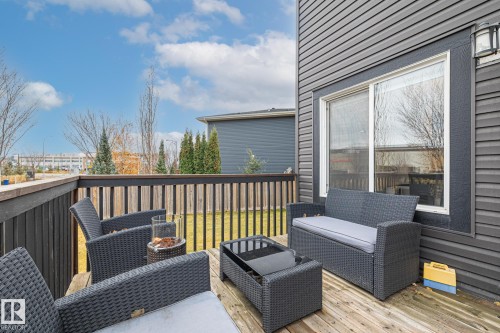 17504 13 Avenue, Edmonton, AB - Outdoor With Deck Patio Veranda With Exterior