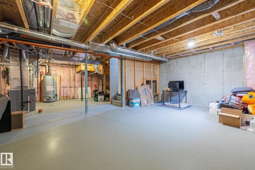 17504 13 Avenue, Edmonton, AB - Indoor Photo Showing Basement