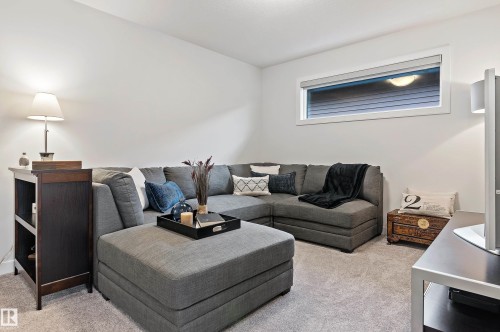2140 Koshal Way, Edmonton, AB - Indoor Photo Showing Living Room