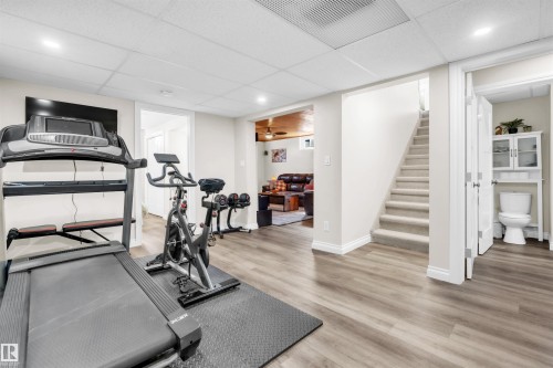 4912 59 Street, Cold Lake, AB - Indoor Photo Showing Gym Room