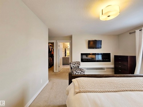 122 Joyal Way, St. Albert, AB - Indoor With Fireplace