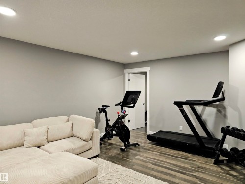 122 Joyal Way, St. Albert, AB - Indoor Photo Showing Gym Room