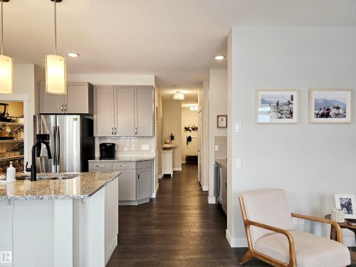 122 Joyal Way, St. Albert, AB - Indoor Photo Showing Kitchen With Double Sink