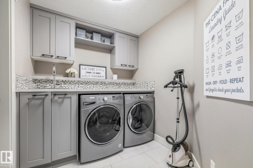 4210 Veterans Way, Edmonton, AB - Indoor Photo Showing Laundry Room