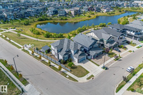 4210 Veterans Way, Edmonton, AB - Outdoor With Body Of Water With View