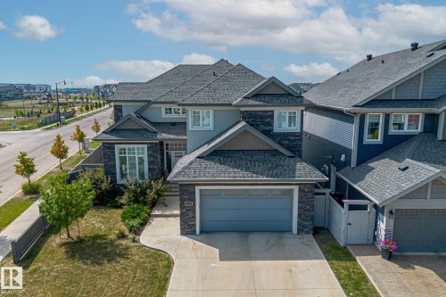 4210 Veterans Way, Edmonton, AB - Outdoor With Facade