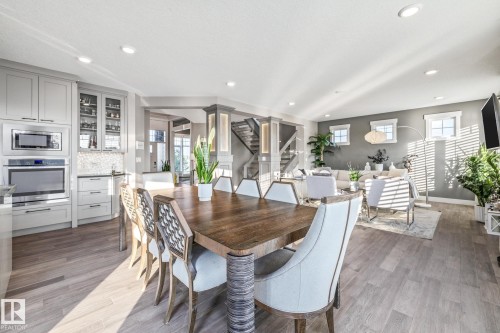 4210 Veterans Way, Edmonton, AB - Indoor Photo Showing Dining Room