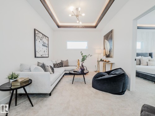 Edmonton, AB - Indoor Photo Showing Living Room