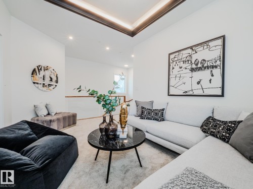 Edmonton, AB - Indoor Photo Showing Living Room