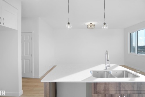 22907 80 Avenue, Edmonton, AB - Indoor Photo Showing Kitchen With Double Sink