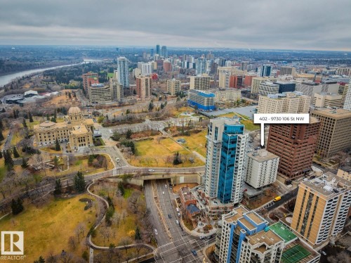 402 9730 106 Street, Edmonton, AB - Outdoor With View
