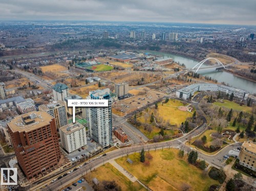 402 9730 106 Street, Edmonton, AB - Outdoor With View
