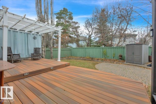 1144 Wedgewood Boulevard, Edmonton, AB - Outdoor With Deck Patio Veranda