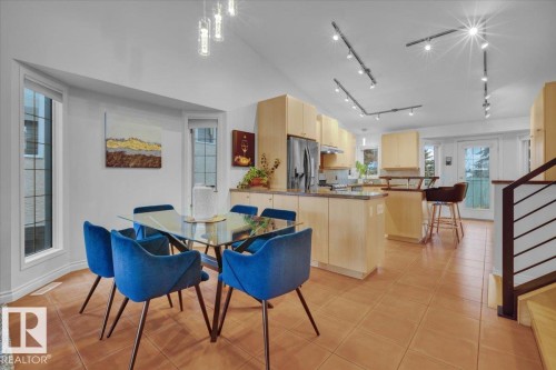 1144 Wedgewood Boulevard, Edmonton, AB - Indoor Photo Showing Dining Room