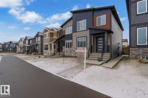 217 Charlesworth Drive, Edmonton, AB - Outdoor With Facade