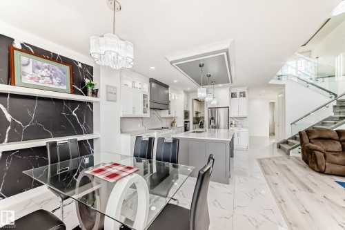 5518 30 Avenue, Beaumont, AB - Indoor Photo Showing Dining Room
