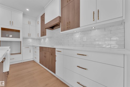 View of floor plan / room layout - 6 Westwyck Link, Spruce Grove, AB - Indoor Photo Showing Kitchen