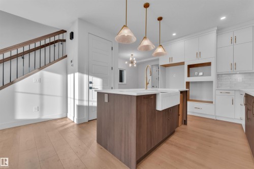 View of room layout - 6 Westwyck Link, Spruce Grove, AB - Indoor Photo Showing Kitchen