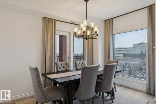 507 10108 125 Street, Edmonton, AB - Indoor Photo Showing Dining Room