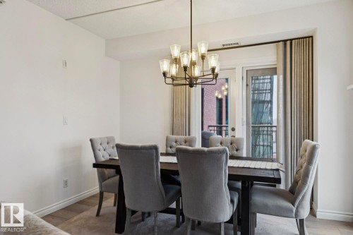 507 10108 125 Street, Edmonton, AB - Indoor Photo Showing Dining Room