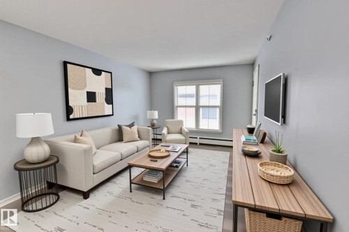 416 616 Mcallister Loop, Edmonton, AB - Indoor Photo Showing Living Room