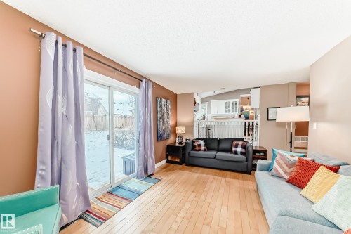 318 Dechene Road, Edmonton, AB - Indoor Photo Showing Living Room