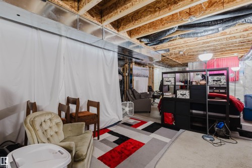 1517 Rutherford Road, Edmonton, AB - Indoor Photo Showing Basement