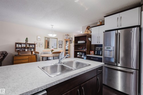 1517 Rutherford Road, Edmonton, AB - Indoor Photo Showing Kitchen With Double Sink