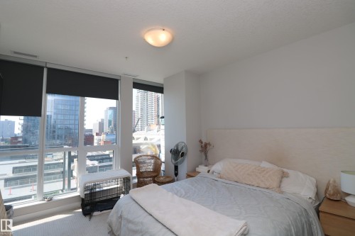 801 10238 103 Street, Edmonton, AB - Indoor Photo Showing Bedroom