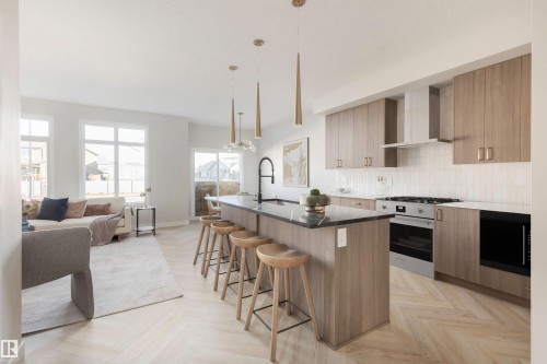 20620 43 Avenue, Edmonton, AB - Indoor Photo Showing Kitchen With Upgraded Kitchen