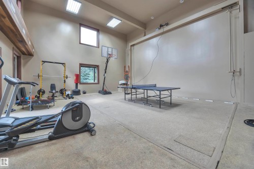 148 Windermere Crescent, Edmonton, AB - Indoor Photo Showing Gym Room