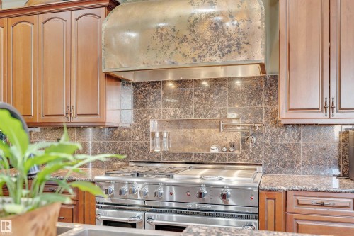 148 Windermere Crescent, Edmonton, AB - Indoor Photo Showing Kitchen With Upgraded Kitchen
