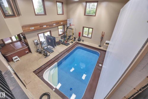 148 Windermere Crescent, Edmonton, AB - Indoor Photo Showing Other Room With In Ground Pool