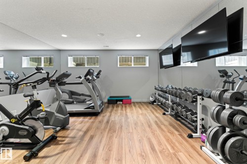 473 Heffernan Drive, Edmonton, AB - Indoor Photo Showing Gym Room