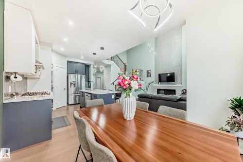 3621 41 Avenue, Beaumont, AB - Indoor Photo Showing Dining Room