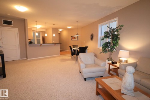 200 9940 Sherridon Drive, Fort Saskatchewan, AB - Indoor Photo Showing Living Room