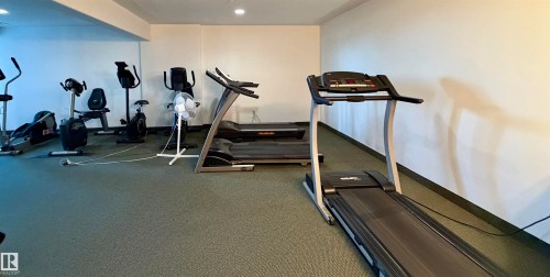118 7801 Golf Course Road, Stony Plain, AB - Indoor Photo Showing Gym Room