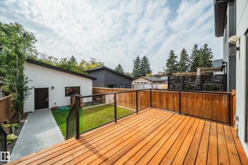 14005 105 Avenue, Edmonton, AB - Outdoor With Deck Patio Veranda With Exterior