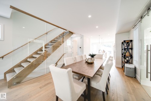 14005 105 Avenue, Edmonton, AB - Indoor Photo Showing Dining Room