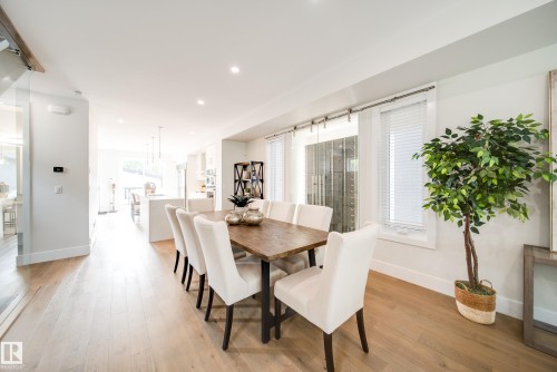 14005 105 Avenue, Edmonton, AB - Indoor Photo Showing Dining Room